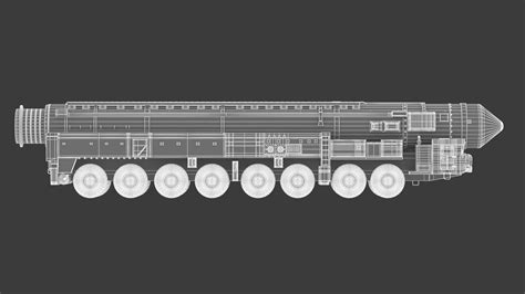 3D rs-28 sarmat -28 missile - TurboSquid 1691178