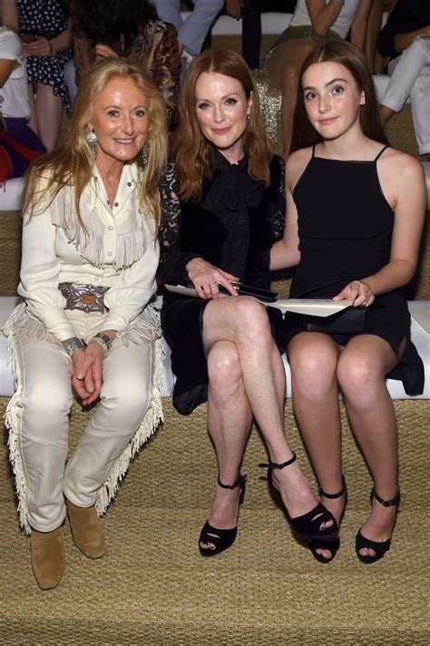 Julianne Moore and Daughter at New York Fashion Week 2016 | POPSUGAR ...