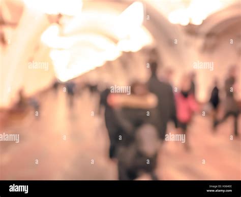 City commuters in subway Stock Photo - Alamy