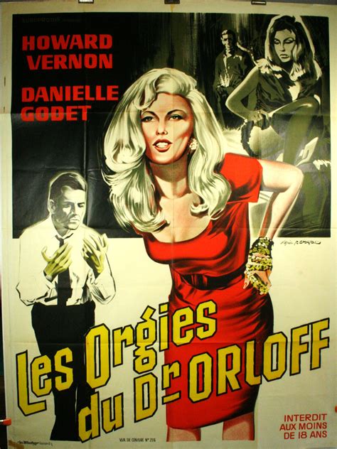 LES ORGIES DES Dr. ORLOFF, Affiche de cinéma originale - Original