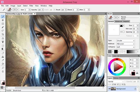 Artweaver 5.1.5 скачать Артвивер бесплатно с официального сайта