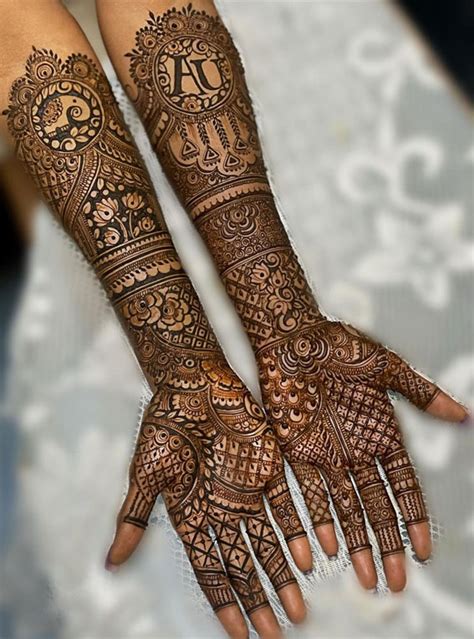 22 Beautiful Wedding Henna Designs For Big Day I Take You | Positive ...