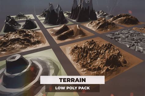 Low Poly Terrain Pack – Eldamar Studio