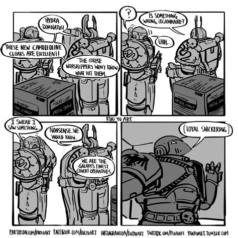 Experimental Imperial stealth technologies. : r/Grimdank