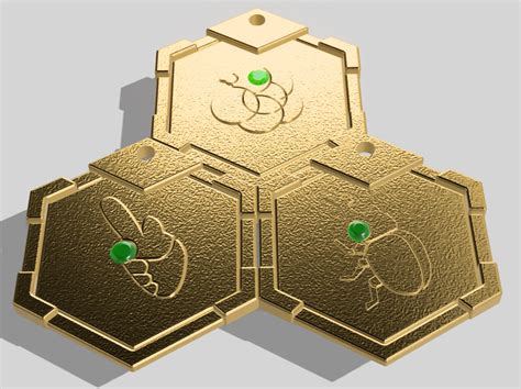 Medabots Kabuto Medals STL FILE - Etsy