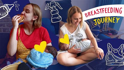 My Breastfeeding Journey (sore nipples, big boobs, pumping!) - YouTube