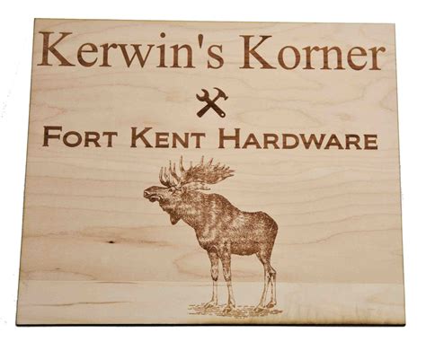 Laser Cut And Engraved Wooden Signs - Memories Made Custom