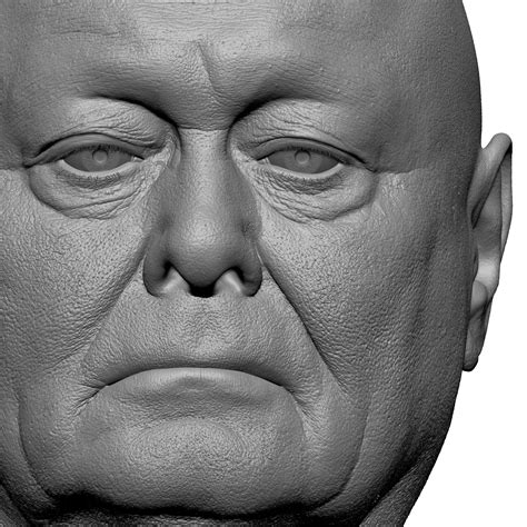 Retopologized 3D Head | Riley Evans - FlippedNormals