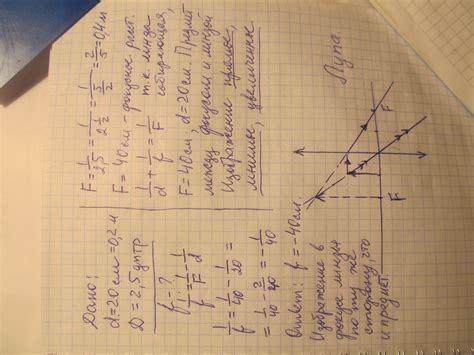 предмет розташований на відстані 20см від тонкої лінзи.Знайти на якій ...