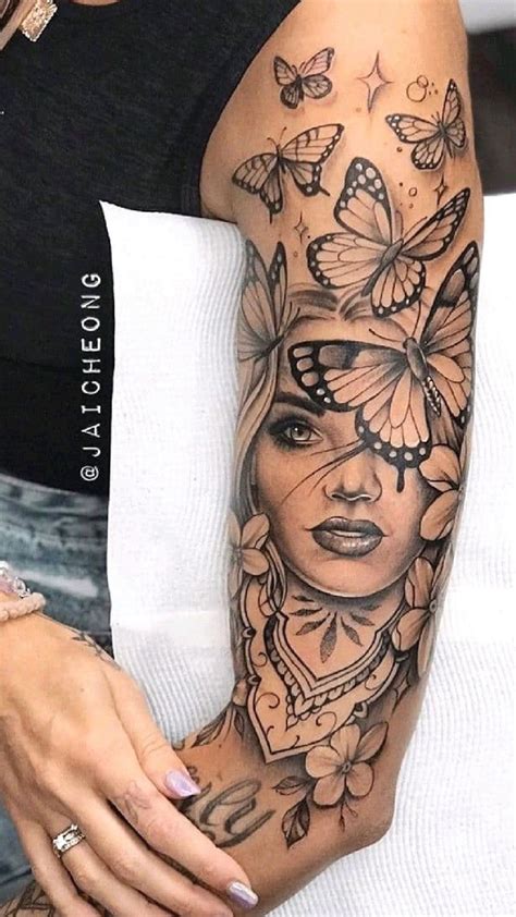 Awesome | Butterfly sleeve tattoo, Butterfly tattoos for women, Tattoos