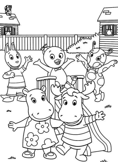 Backyardigans Para Colorir - 50+ Desenhos dos Backyardigans para colorir - Dicas Práticas