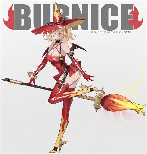 burnice white (zenless zone zero) drawn by princess_ailish | Danbooru