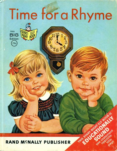 Time for a Rhyme, 1966, story by Ellen Wilkie and pictures by Sharon