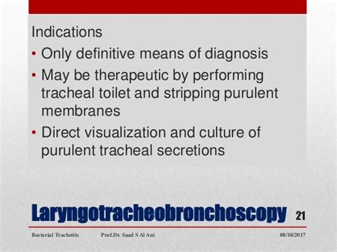 Bacterial tracheitis