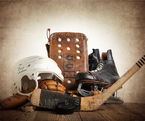 Vintage Hockey Gear | Saint & Sailor Studios