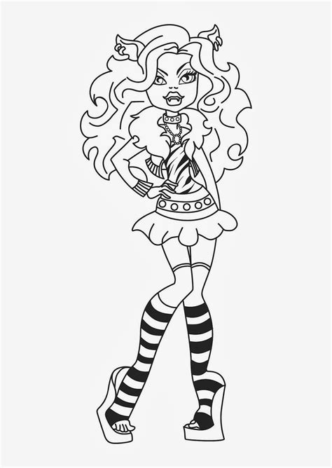 Desenhos Para Colorir Da Monster High