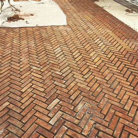 thin bricks for flooring