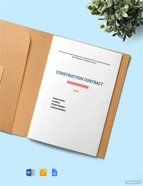 Editable Contract Agreement Templates in Word to Download