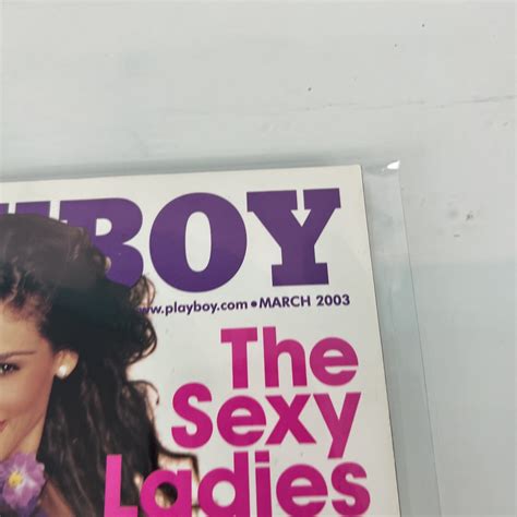 Playboy March 2003 Doris Mar Juliette Lewis Pennelope Jimenez NASCAR