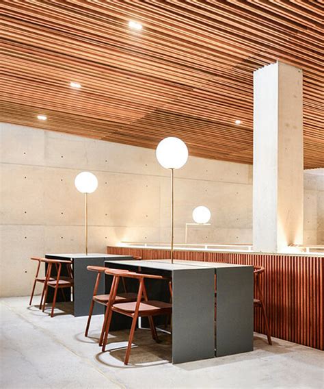 Wooden Lattice Ceiling | Shelly Lighting