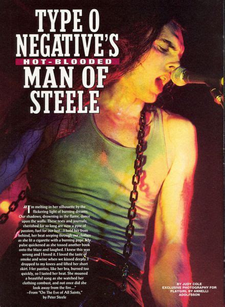 Pixxx 4 Me: Peter Steele (Playgirl)