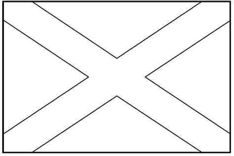 Scotland Flag Printable coloring page - Download, Print or Color Online ...