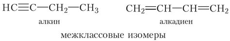§ 18. Алкины: Изомерия алкинов