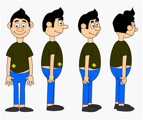 Cartoon , Png Download - 2d Character, Transparent Png - kindpng