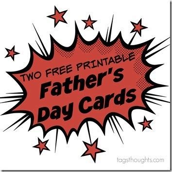 Free Printable Father's Day Cards