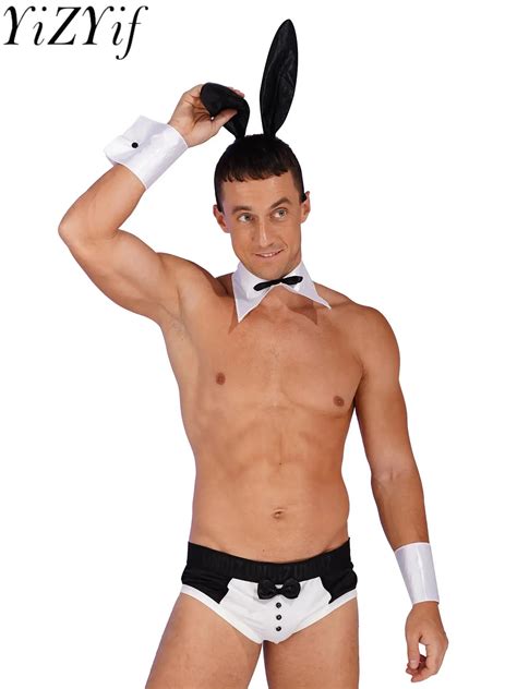 Men-s-Sexy-Bartender-Costume-Waiter-Tuxedo-Outfit-Erotic-Role-Play