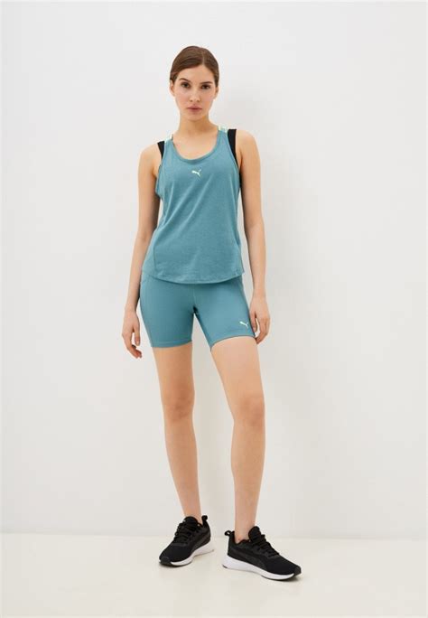 Шорты спортивные PUMA Puma Fit 5" Tight Short Bold Blue, цвет: голубой ...