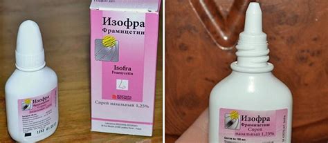 Изофра: инструкция по применению спрея в нос для детей после года ...