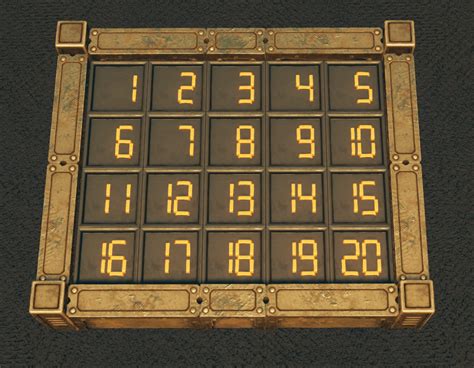 Counter Box 1-20 - Tales Tavern