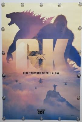 godzilla teaserposter   teaser poster godzilla  kong