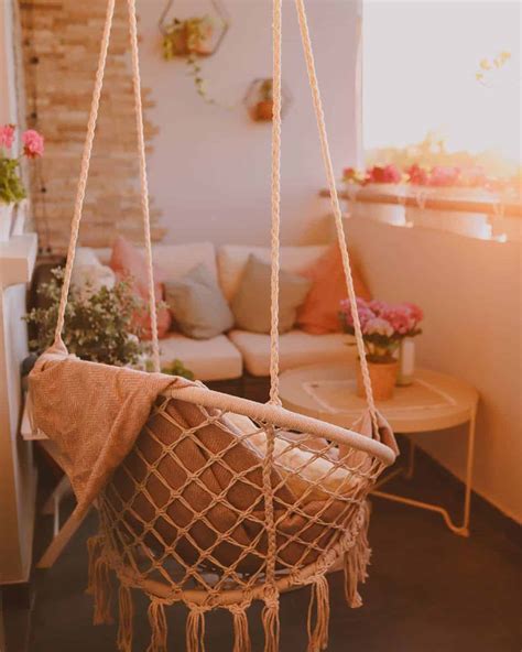 relaxing  functional small balcony design ideas