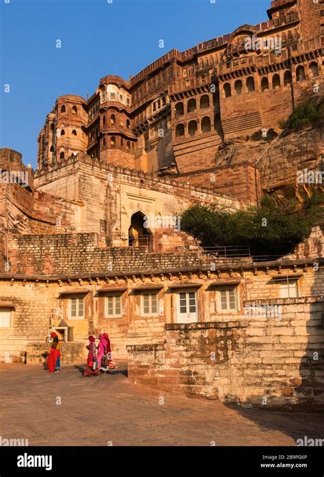 Mehrangarh Fort Jodhpur Rajasthan India Stock Photo - Alamy