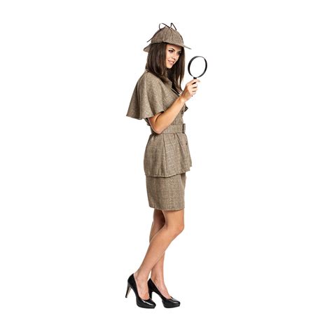 Detektiv Kostüm Damen komplett mit Mütze | Kostümplanet®