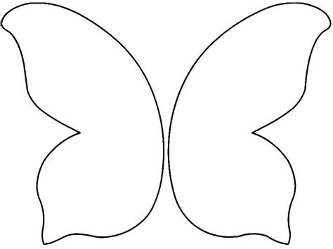 Molde Do Corpo Da Borboleta Para Imprimir - Corpo Da Borboleta Para Imprimir - ZULEDU