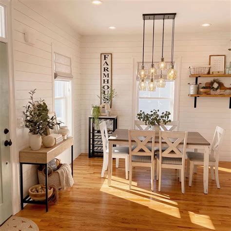 Vintage Dining Pendant Lights With Recessed Ceiling Lights - Soul & Lane