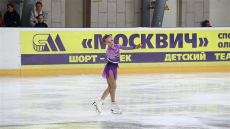 Любовь Рубцова, ПП (Lubov Rubtsova, FS), младшие, Первенство Москвы ...
