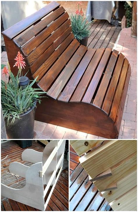 Wooden Outdoor Seating Plans