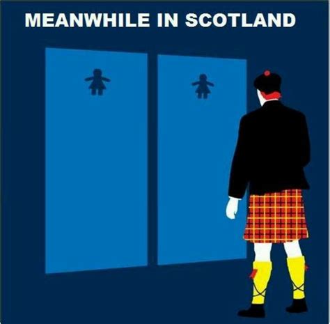 Scotland # funny # kilt # restrooms | Funny stuff | Pinterest