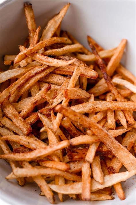fermented lemon pepper fries fried  duck fat