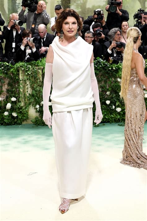 After 8 Years, Linda Evangelista Made Her Return at the 2024 Met Gala