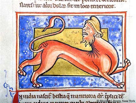 Мантикора | Bestiary.us