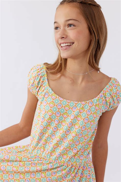 Girl's Marisol Dress - Multi Colored | O'Neill