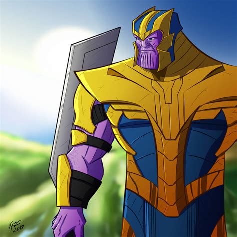 Endgame Thanos by jonathanserrot on DeviantArt