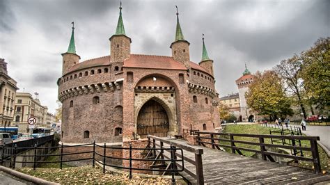 Wallpaper : Barbakan, barbican, krakow, Poland, Polish 1920x1080 ...