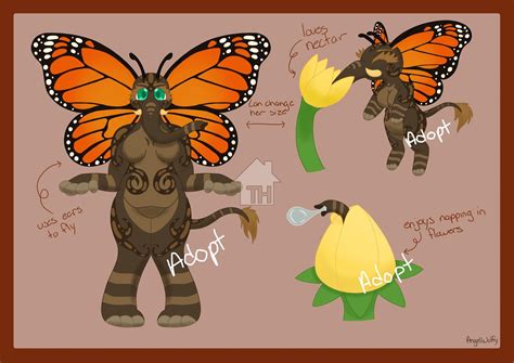 Butterfly Elephant Adopt on Toyhouse