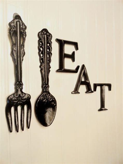 big spoon  fork wall decor